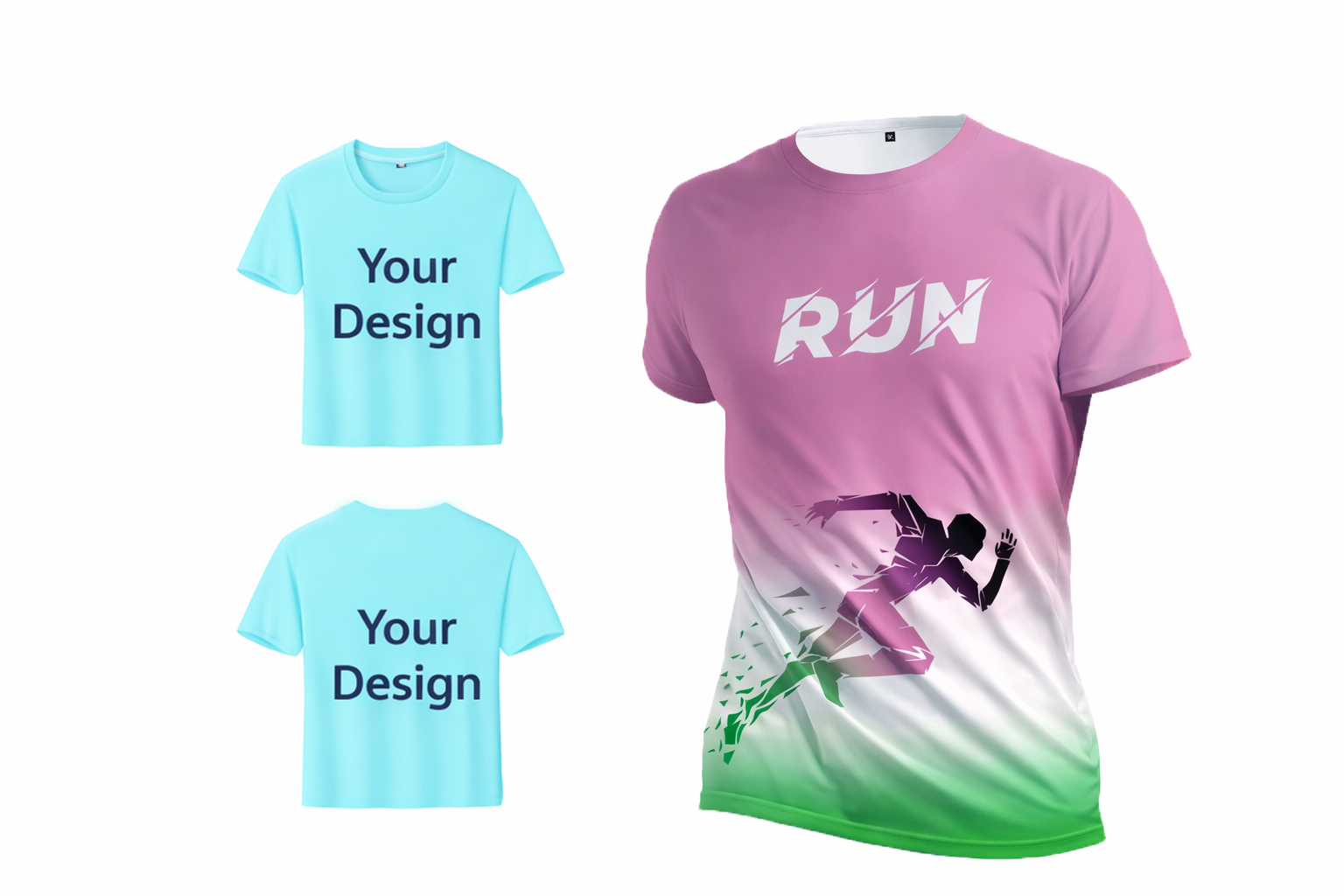 Custom Quick-Dry Sports T-Shirt (Multiple Colours) – Wholesale/Custom Quote