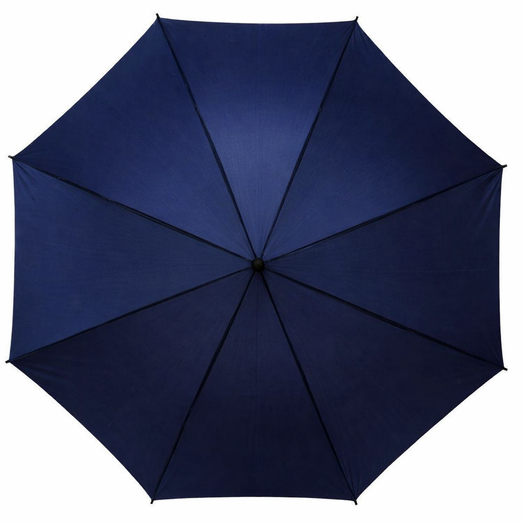 27" 8-Rib Umbrella Black-Coated | SKU 3657