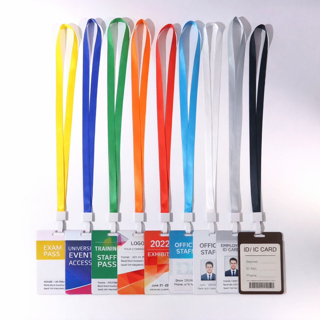 Custom Lanyard & ID Badge Set (Multiple Colours) – Wholesale/Custom Quote